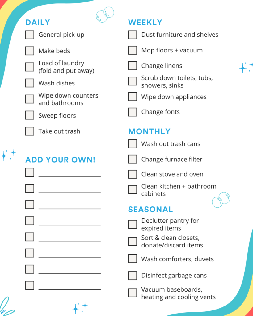 Spring Cleaning Tips - Spring Checklist - Imagine Homes Management